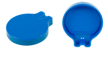 OX-contour round 55 eind kap/blauw