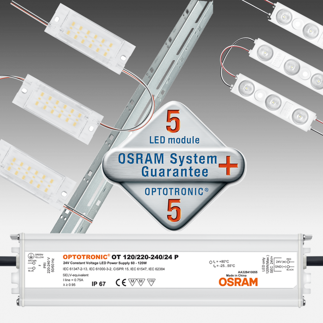 Tetra Powerstrip per module